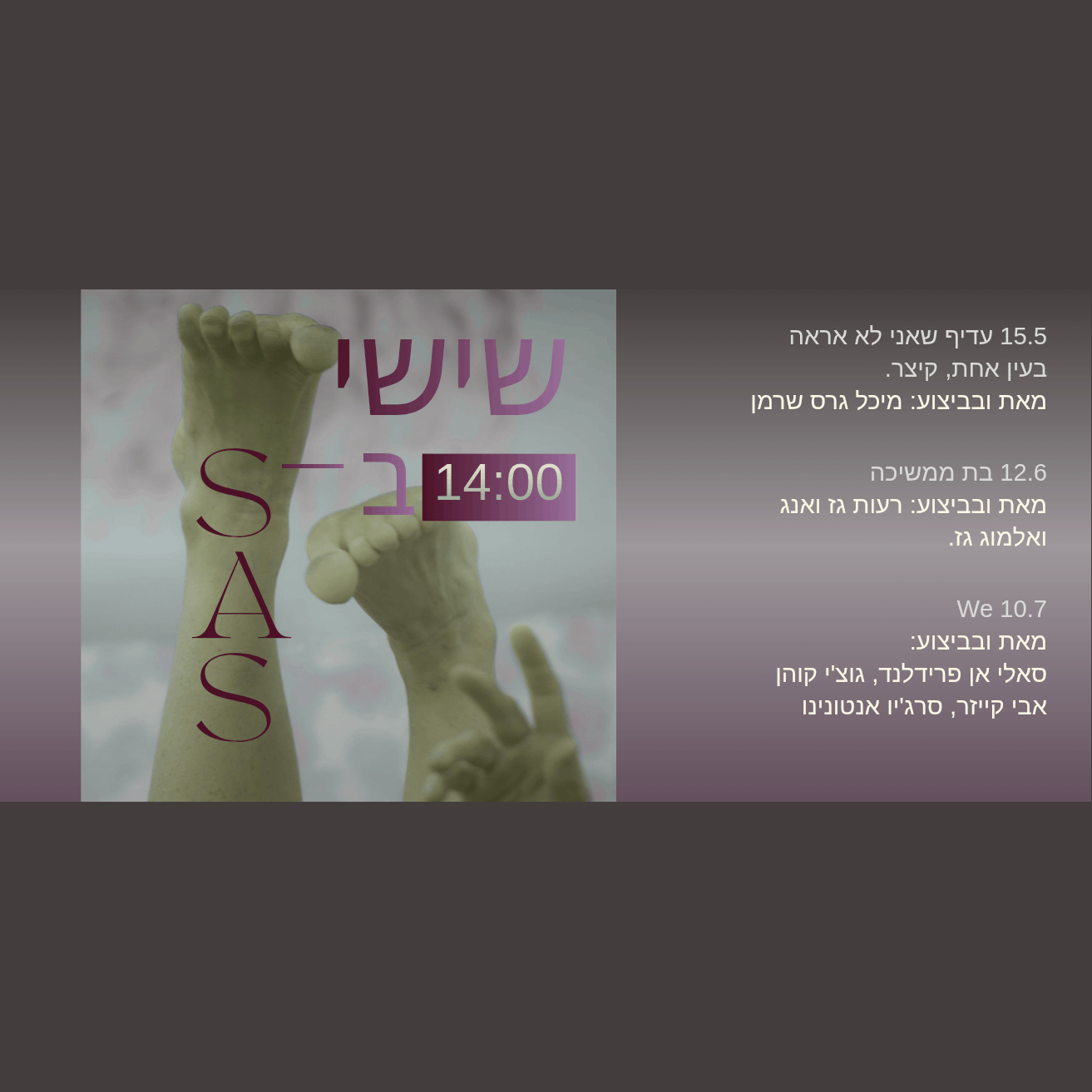 ששי ב – SAS